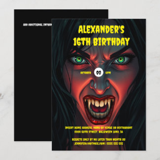 Invitación Vampiro