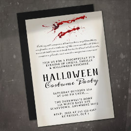 Invitación Vampiro Halloween
