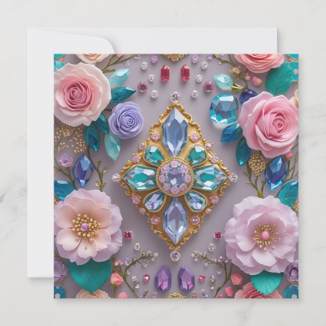 Invitación Vanessa Notitiekaart (Anverso)