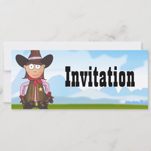 Invitación Vaquera (Anverso)