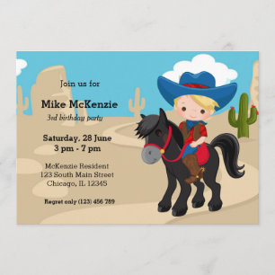Invitación Vaquero