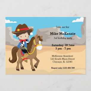 Invitación Vaquero