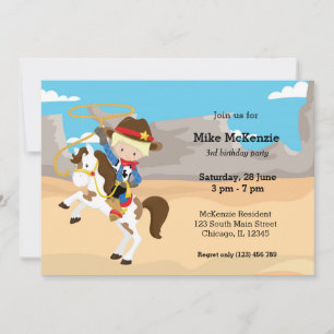 Invitación Vaquero