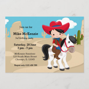 Invitación Vaquero