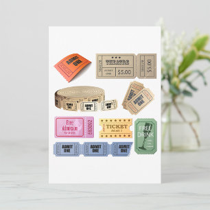 Invitación Varios boletos