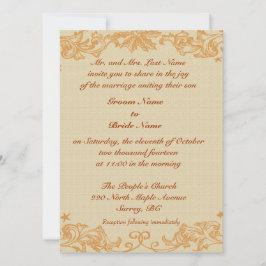 Invitación Vase con doce girasoles, Vincent van Gogh.