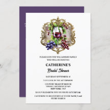 Vasos de vino de color de agua vintage país