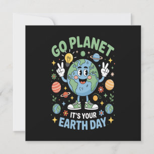Invitación Ve planeta es tu día de la Tierra