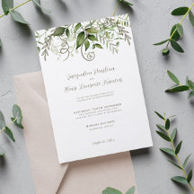 Vegetación acuática Boda de hojas tropicales