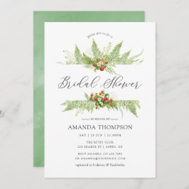 Invitación Vegetación acuática Ducha de novia