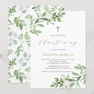 Invitación Vegetación acuática y cristianismo florecimiento