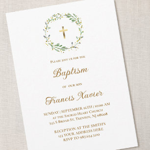Invitación Vegetación bautista