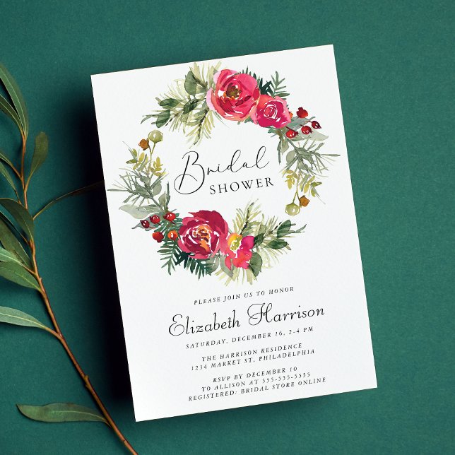Invitación Vegetación de invierno Floral Vegetación de Agua D (Subido por el creador)