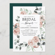 Vegetación floral de la ducha verde esmeralda