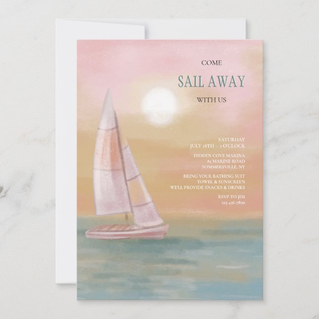Invitación Vela (Anverso)