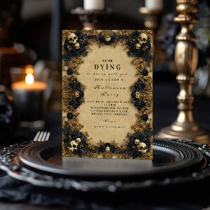 Invitación Velada Gótica Antigüa y Ornata