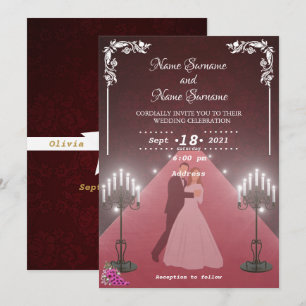Invitación Velas