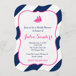 Invitación Velas de muy buen gusto en rosas fuertes