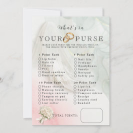 Invitación Velo de novia: ¿Qué hay en tu bolso?