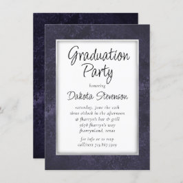 Invitación Velvet Grad | Fiesta Amethyst Purple Watercolor