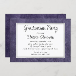 Invitación Velvet Grad | Fiesta Amethyst Purple Watercolor