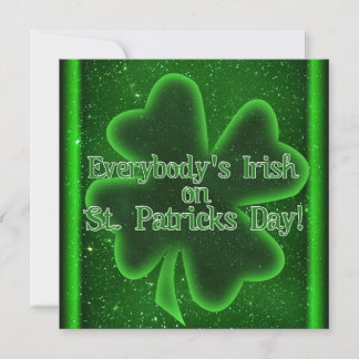 Invitación ¡Ven a nuestro Día de San Patricio, Únete!