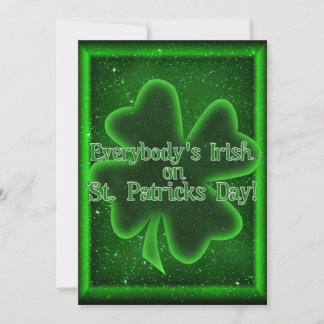 Invitación ¡Ven a nuestro Día de San Patricio, Únete!