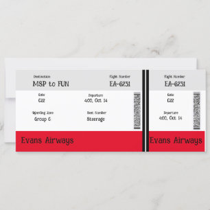 Invitación Ven A Volar Con Nosotros