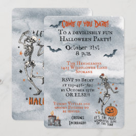 Invitación Ven Si Te Das Cuenta De La Fiesta De Halloween En