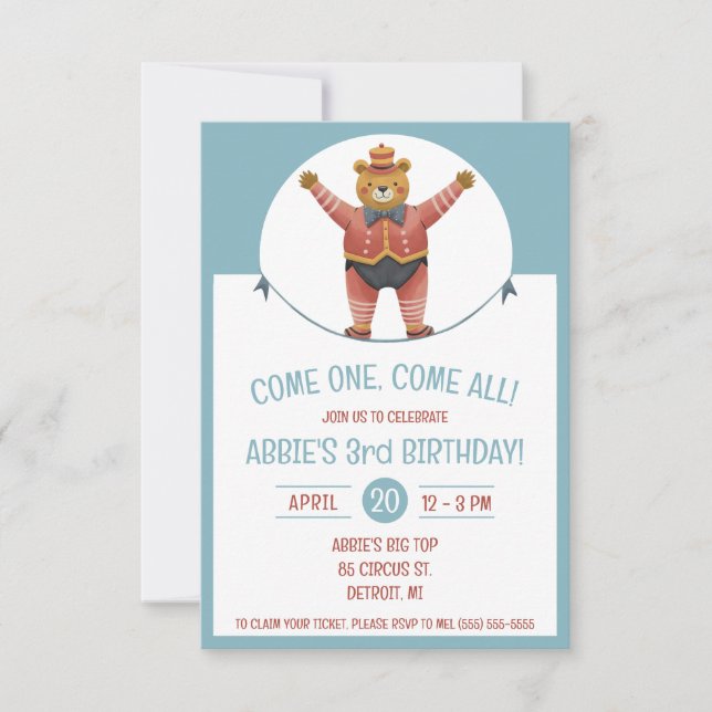 Invitación ¡Ven Uno, Ven Todos! Partido del cumpleaños del os (Anverso)