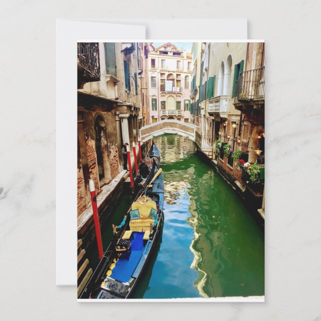 Invitación Venecia (Anverso)