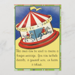 Invitación Venido a un fiesta