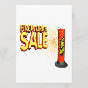 Invitación Venta de Fuegos Artificiales