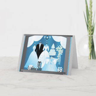 Invitación Ventana nupcial de la tienda de la fantasía