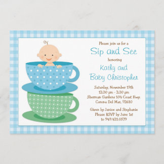Invitación Ver e invitar a Baby Shower