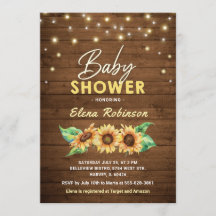 Verano de otoño de la madera rusa del Baby Shower