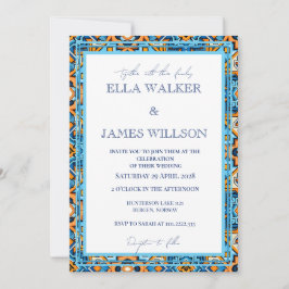 Invitación Verano Psicodélico Chic