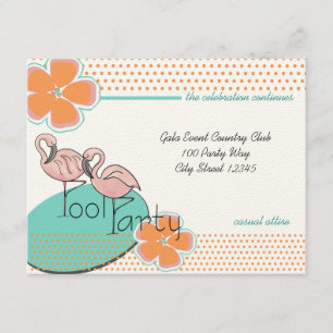 Invitación Verano tropical