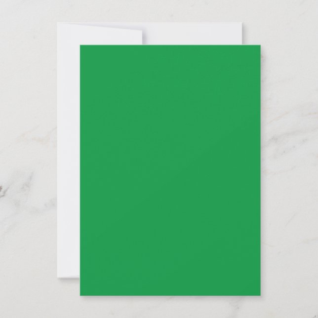 Invitación Verde aburrido, Casa de la Moneda Oscura, Verde Fa (Anverso)