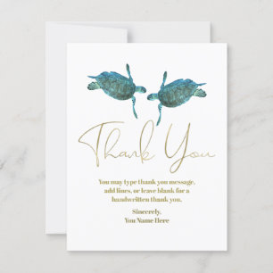 Invitación Verde azuladas tortugas de mar azul Boda de playa