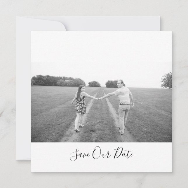 Invitación Verde azulado Blue Bouquet Boda Suite Guardar La F (Anverso)