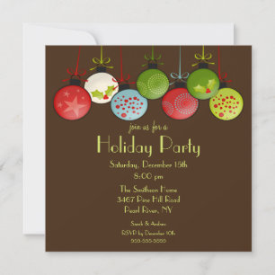 Invitación verde de la celebración de días