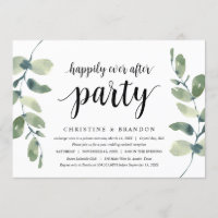 Verde Eucalipto, Tinta Negra, Huida de Novios