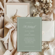 Verde salvia | Boda clásico de elegancia italiana