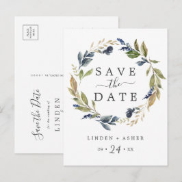 Invitación Verdor de otoño Guardar la postal de fecha