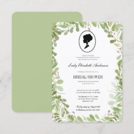 Invitación Verdor de presupuesto botánico Bridgerton Bridal S