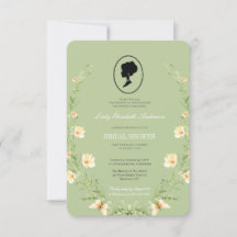 Verdor de presupuesto botánico Bridgerton Bridal S