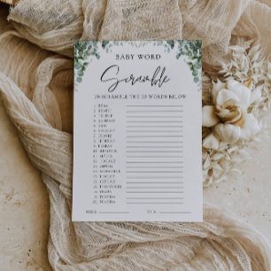 Invitación Verdor Juego de ducha para bebé - Desbandada de pa