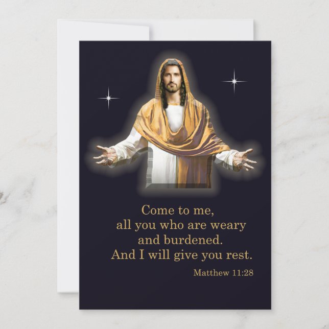 Invitación versículos bíblicos (Anverso)