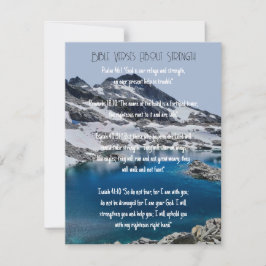 Invitación Versículos Bíblicos Sobre la Fuerza